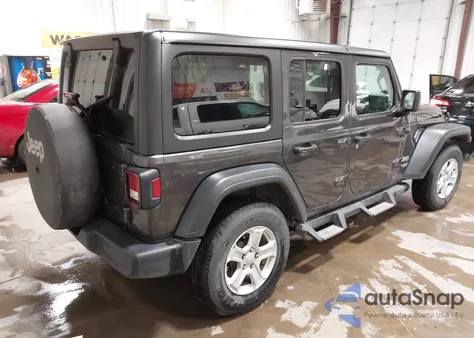 2018 Jeep Wrangler Unlimited Sport S 4X4 from USA, damaged, VIN 1C4HJXDG0JW112487